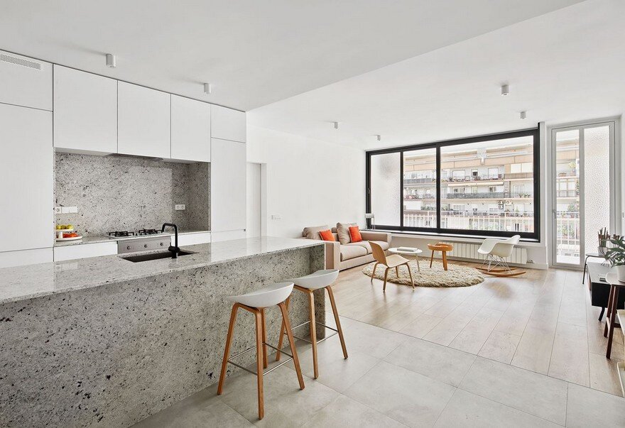 Villarroel Apartment in Barcelona, Raul Sanchez Architects