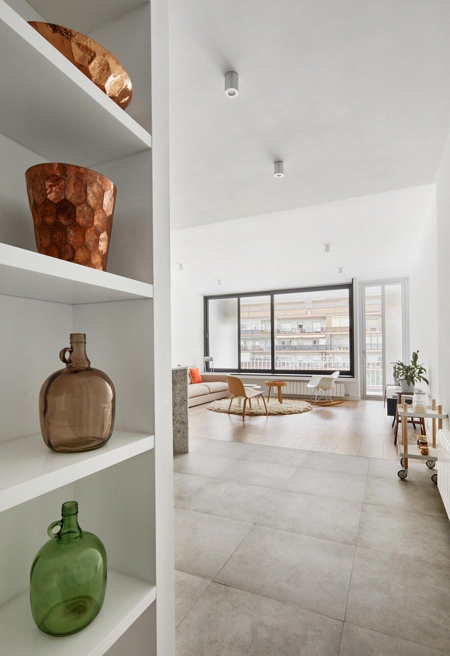 Villarroel Apartment in Barcelona, Raul Sanchez Architects 6