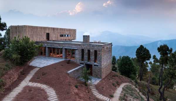 Kumaon Hotel Nestled On A Rugged Mountainside In Kasar Devi India