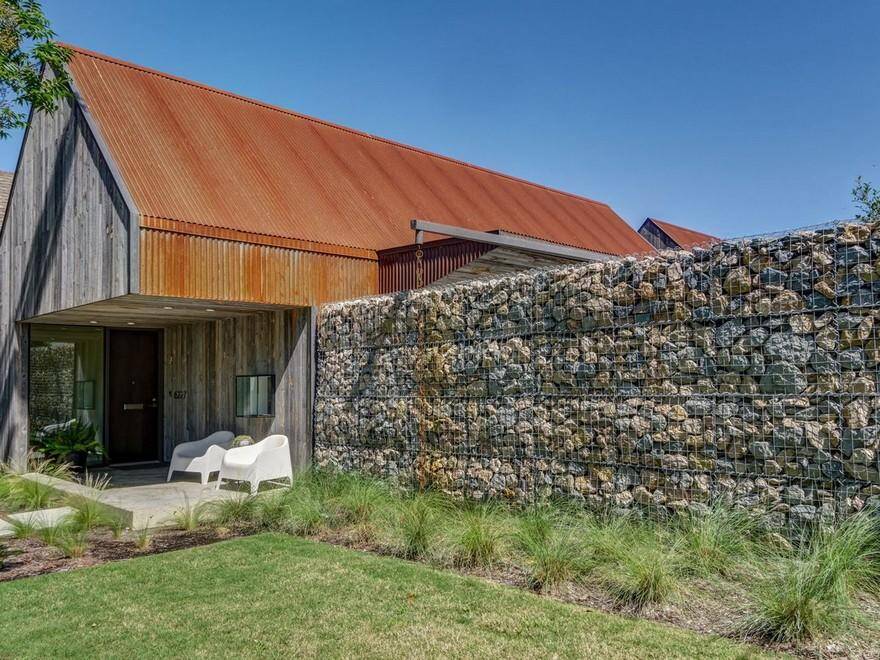 Linder House is Inspired by the Historic Texas Blackland Prairie Homestead 1