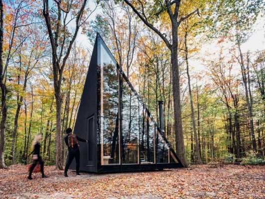 Triangular Shape Tiny House by BIG – Bjarke Ingels Group