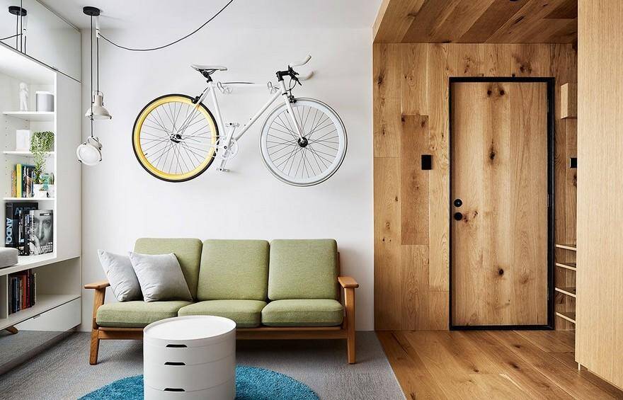 Cozy Interior Design To An 35m2 Small Apartment Unit 15 
