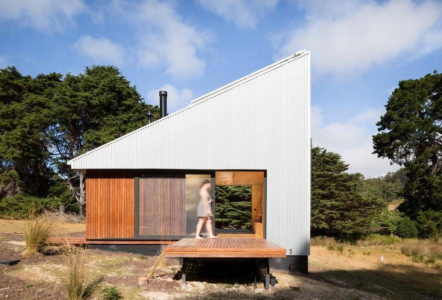 Off-Grid Tiny Cabin Inspired by Japanese Design: Bruny Island Hideaway