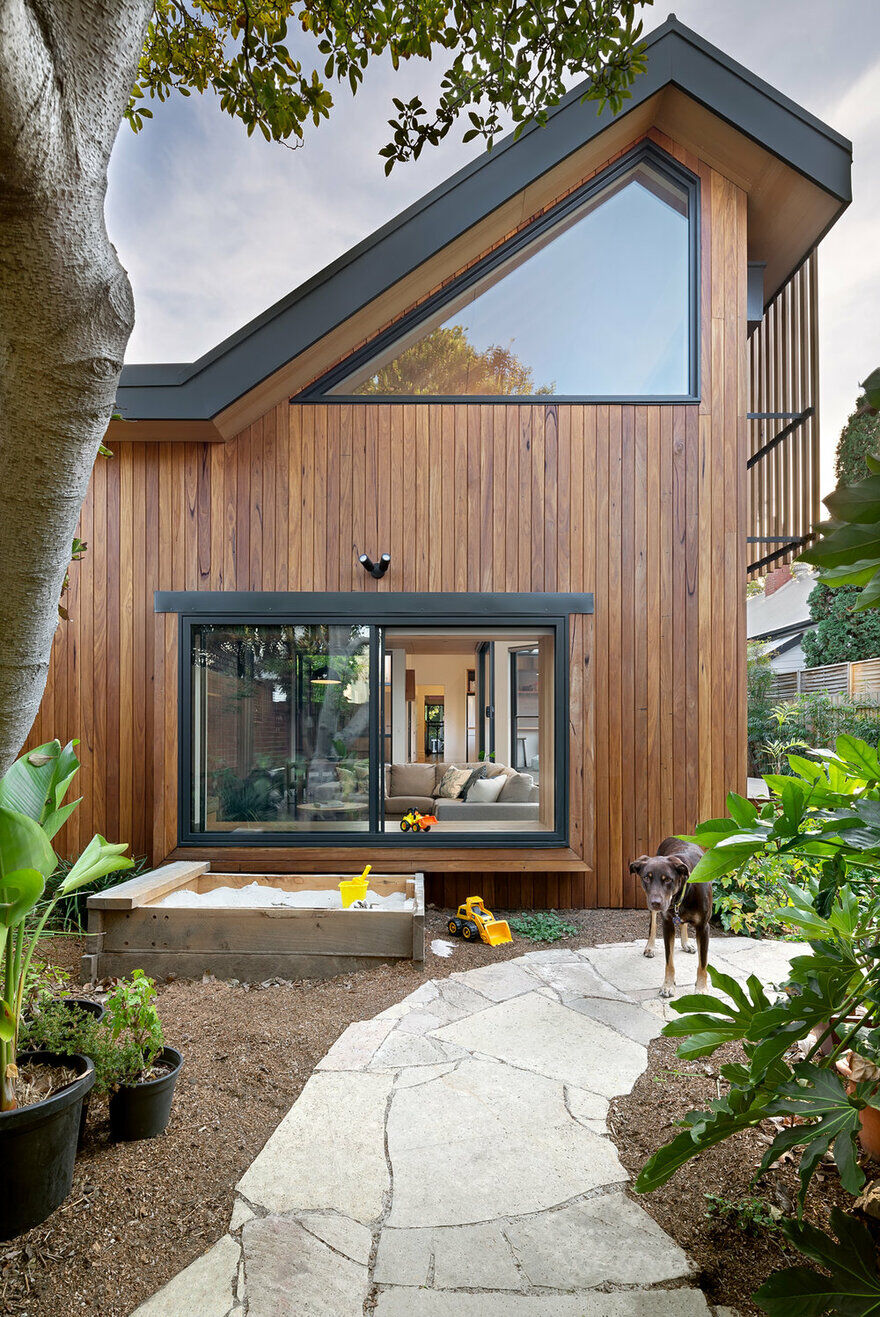 Passive Extension and Renovation, Magnolia Soul Family House
