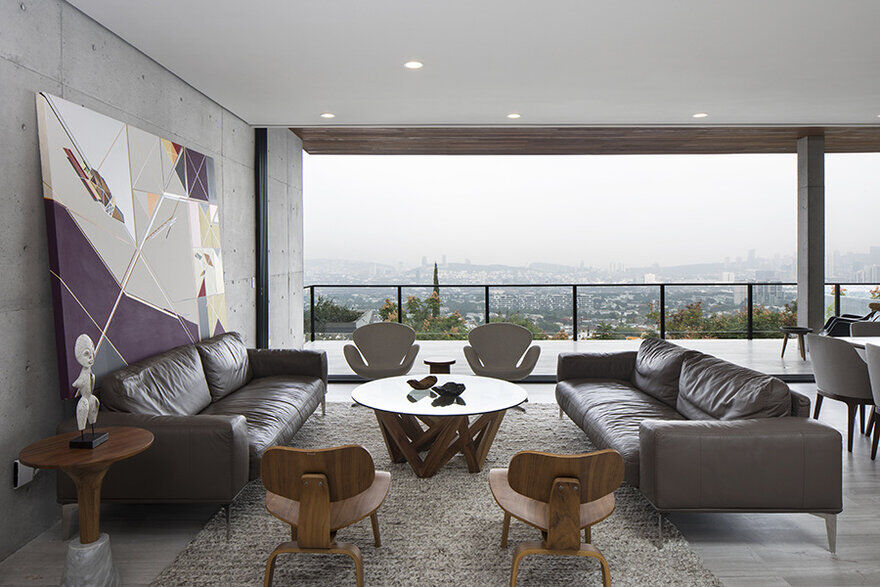 living room, Casa Lomas / Oficio Taller