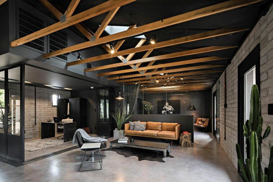  Modern  Loft  Style Home  in Tempe Arizona Knob Modern  Design 