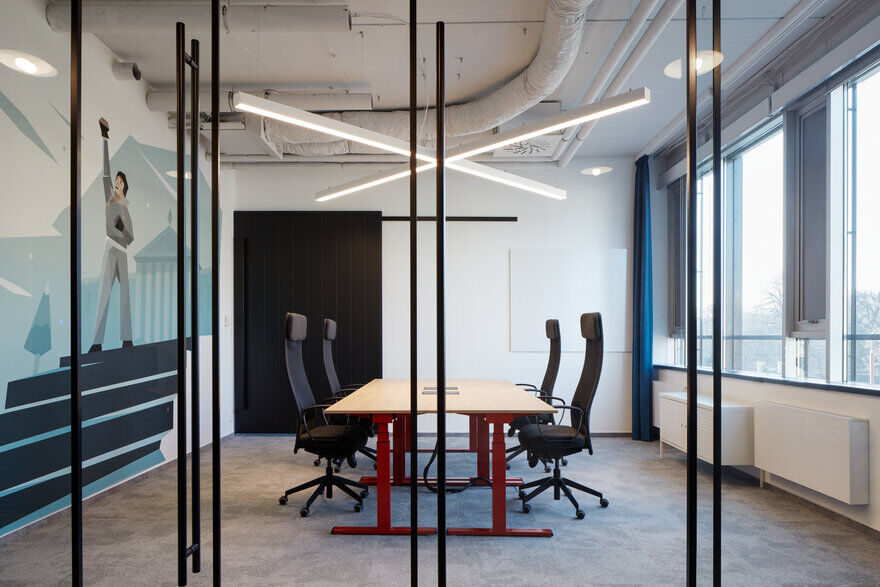 Office Interior Design By Studio Perspektiv For It Company