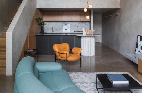 Brutalist Apartment Inspired by a Concrete Bunker: Perfect Storm Loft