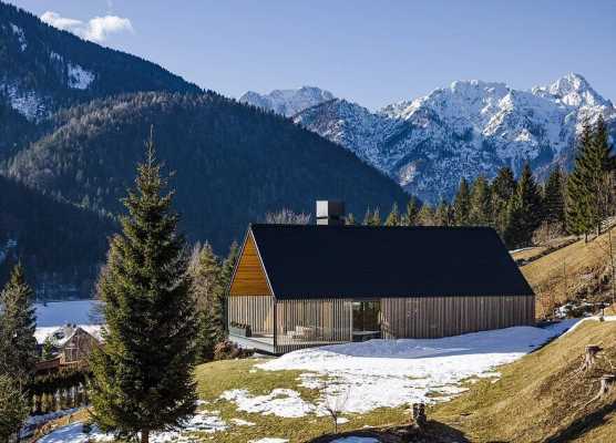 Alpine Holiday Home on a Steep Alpine Slope in Italy