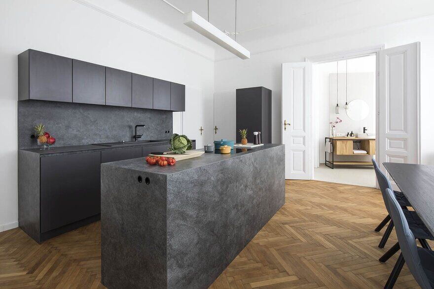 Apartment B Vienna / Destilat Architecture + Design