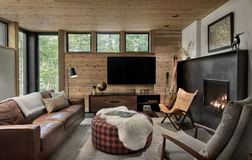 living room, Searl Lamaster Howe Architects