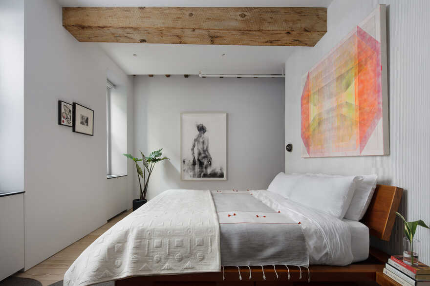 bedroom, Worrell Yeung Architecture