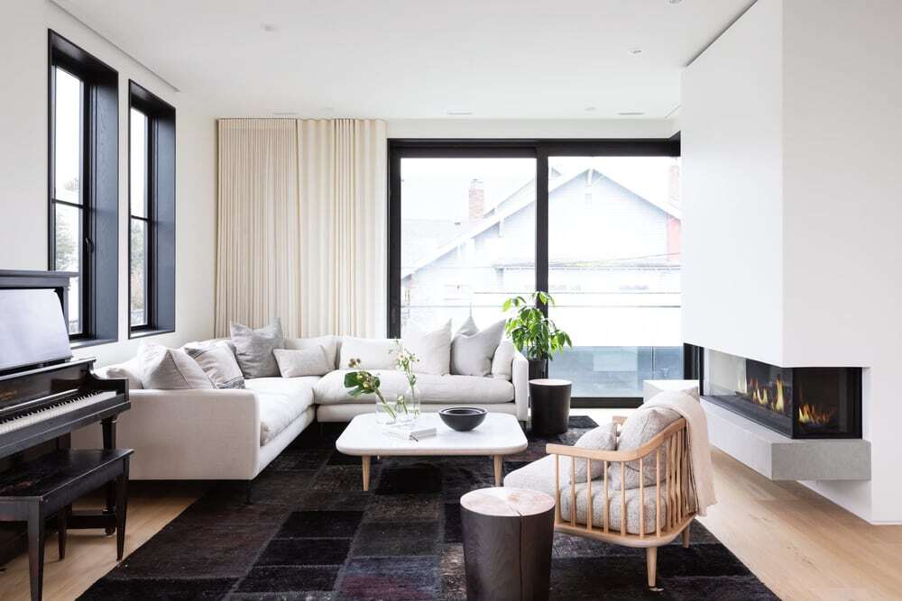 living room by Sophie Burke Design