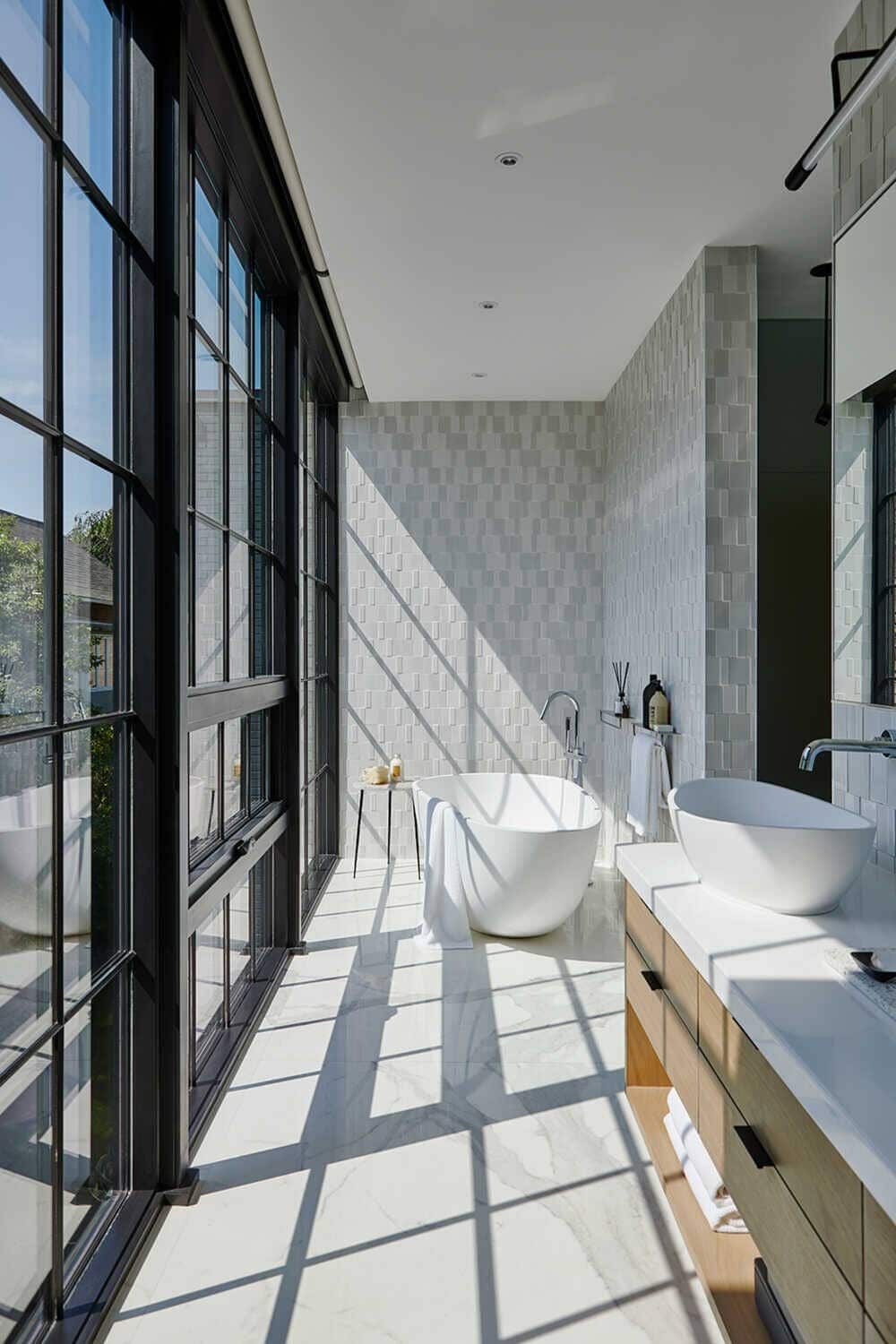 Parkwood Residence Exudes Contemporary Elegance Balanced with a Modernized Industrial Flair