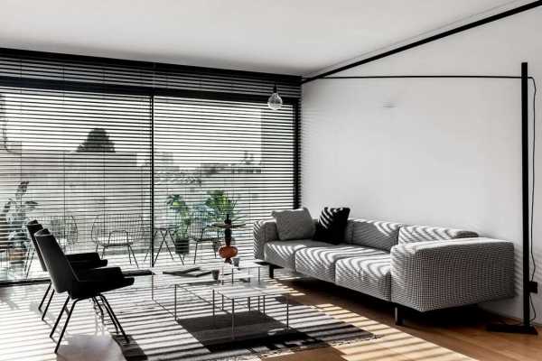 Minimalist Residence RED by Yael Perry Interior Designer