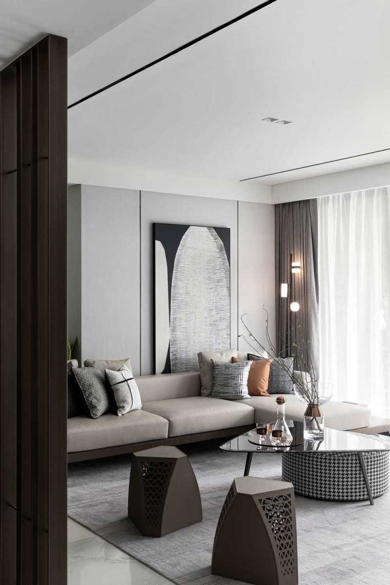 Magnificent Residence Show Flat by Qiran Design Group