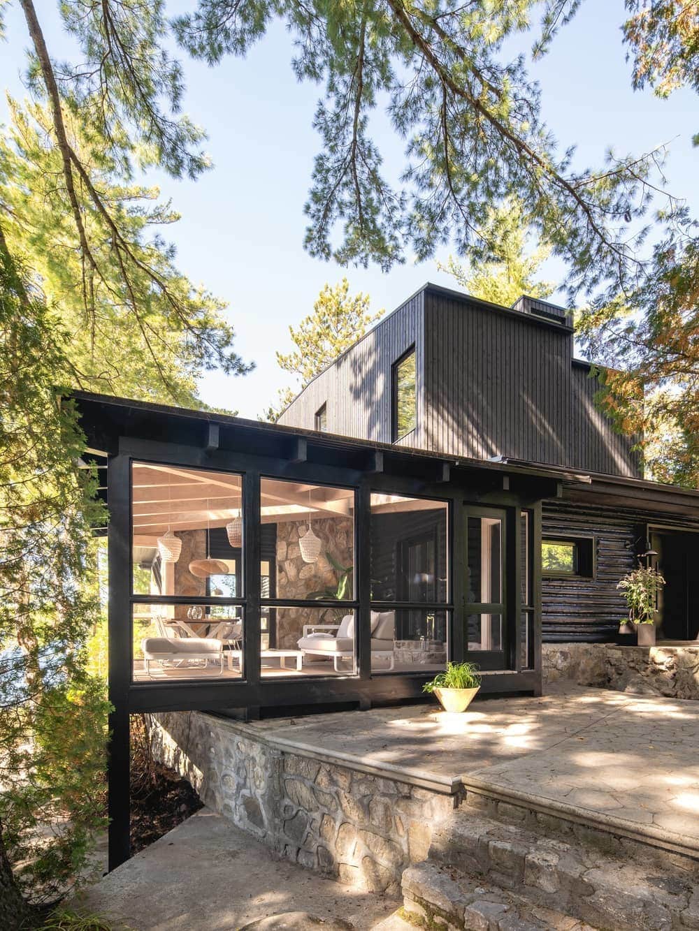 Cottage Addition and Renovation by Paul Bernier Architecte