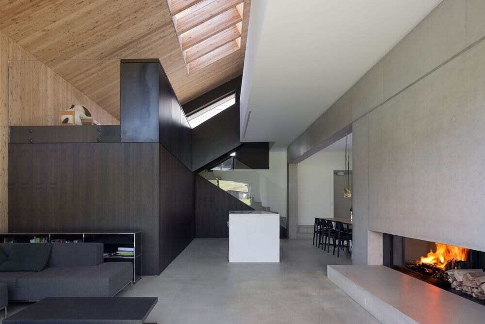 House in Studen by D’Arcy Jones Architects