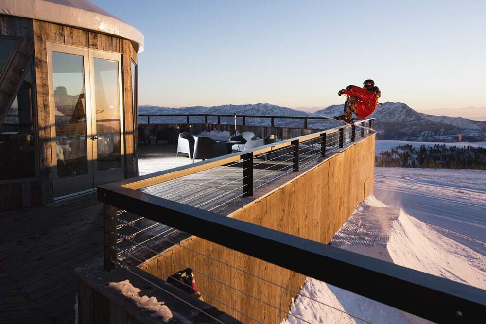 Skylodge at Powder Mountain, Utah by Skylab…a Mountaintop Event Center