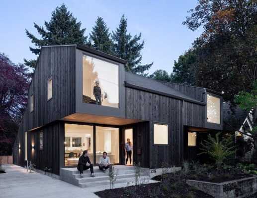 One-Story 1945 Cottage in Portland Transformed into a Comfortable Contemporary House