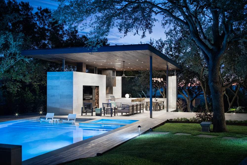 Longchamp Outdoor Living - New Construction Pool and Exterior Pavilion