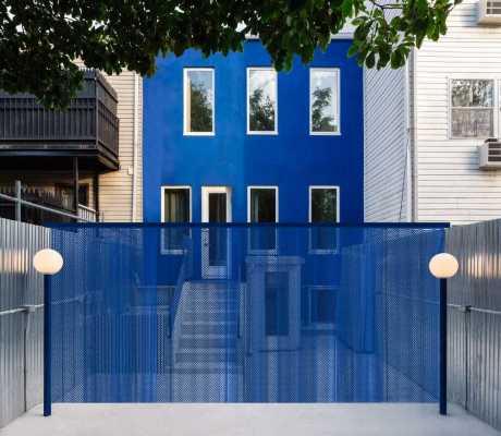 The Blue Building, Brooklyn by LOT Office for Architecture