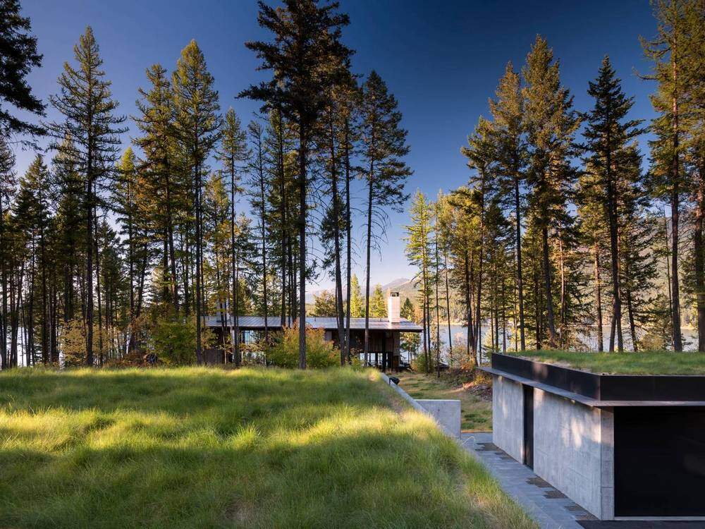 Dragonfly Vacation House, Montana by Olson Kundig