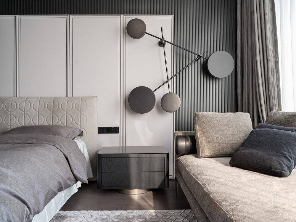 bedroom, Senjin Interior Design
