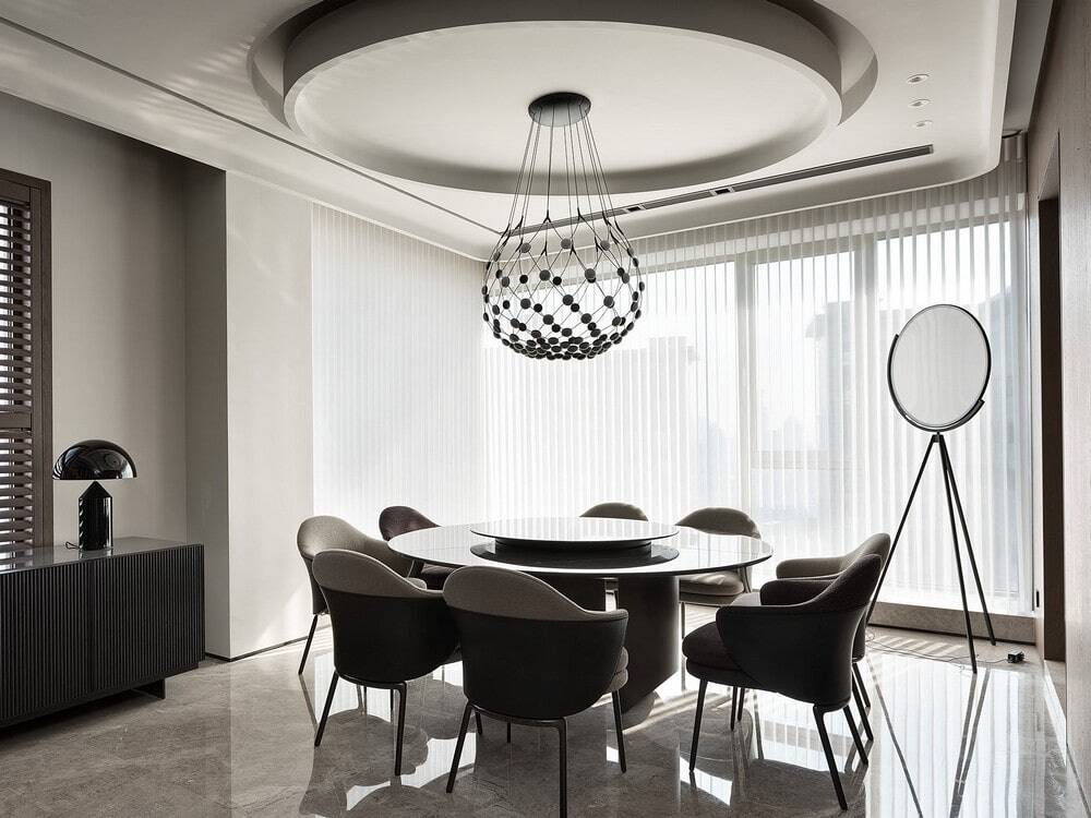 dining room, A Harmonious Family Home, Senjin Interior Design