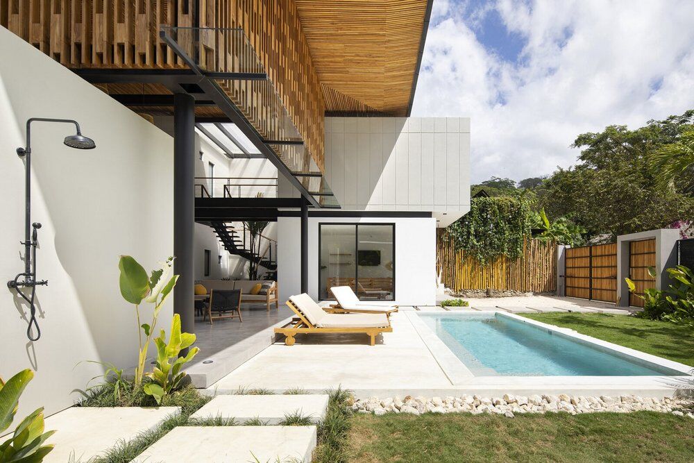 Naia Two Beach Houses by Studio Saxe Architecture