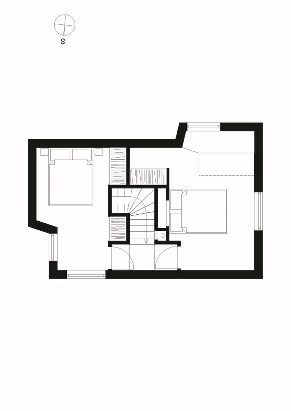 second floor plan