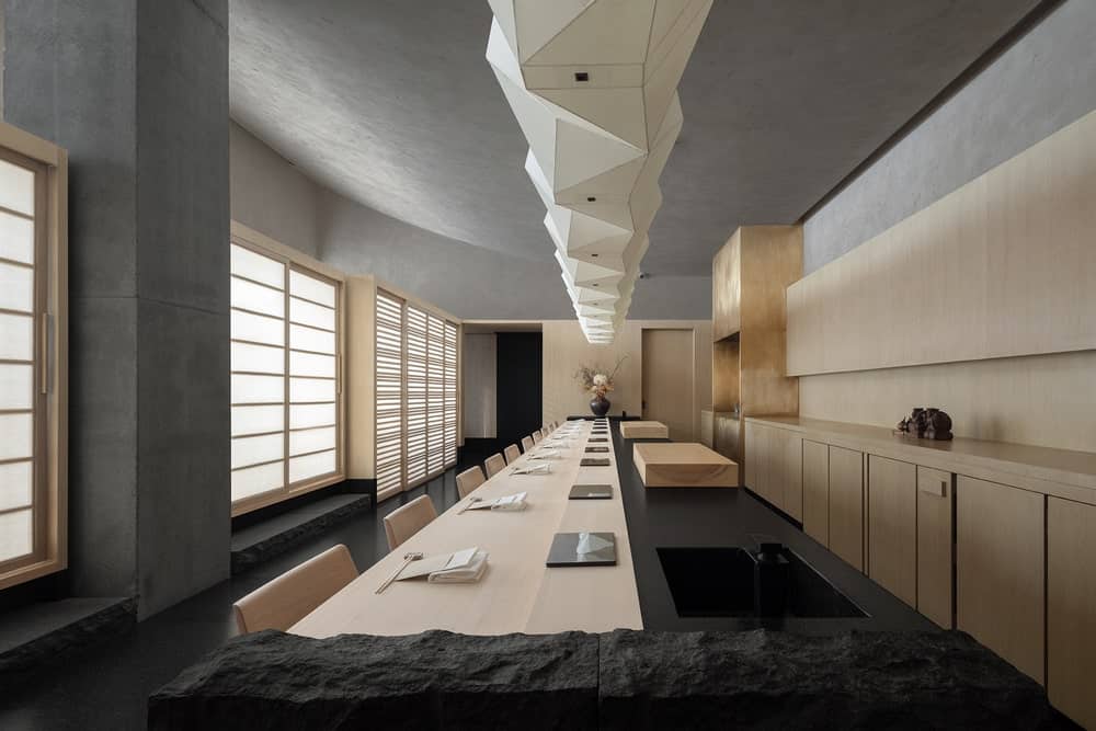 Shoku-tei Sushi, Shenzhen by Nature Times Art Design