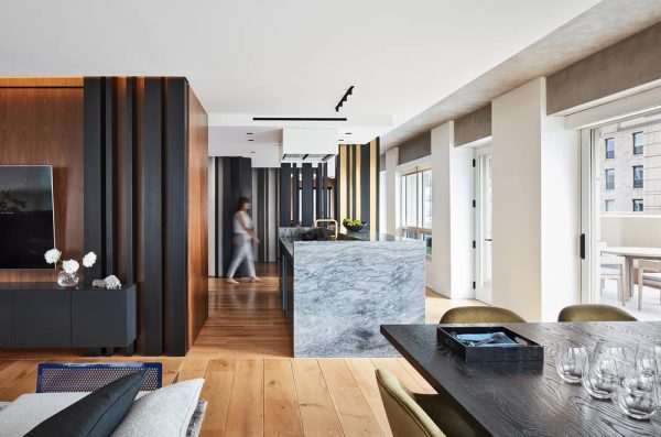 Pearson Apartment in Chicago by Searl Lamaster Howe Architects