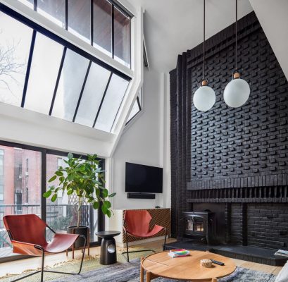 The Renovation of a Penthouse Apartment from a 1900?s Rowhouse