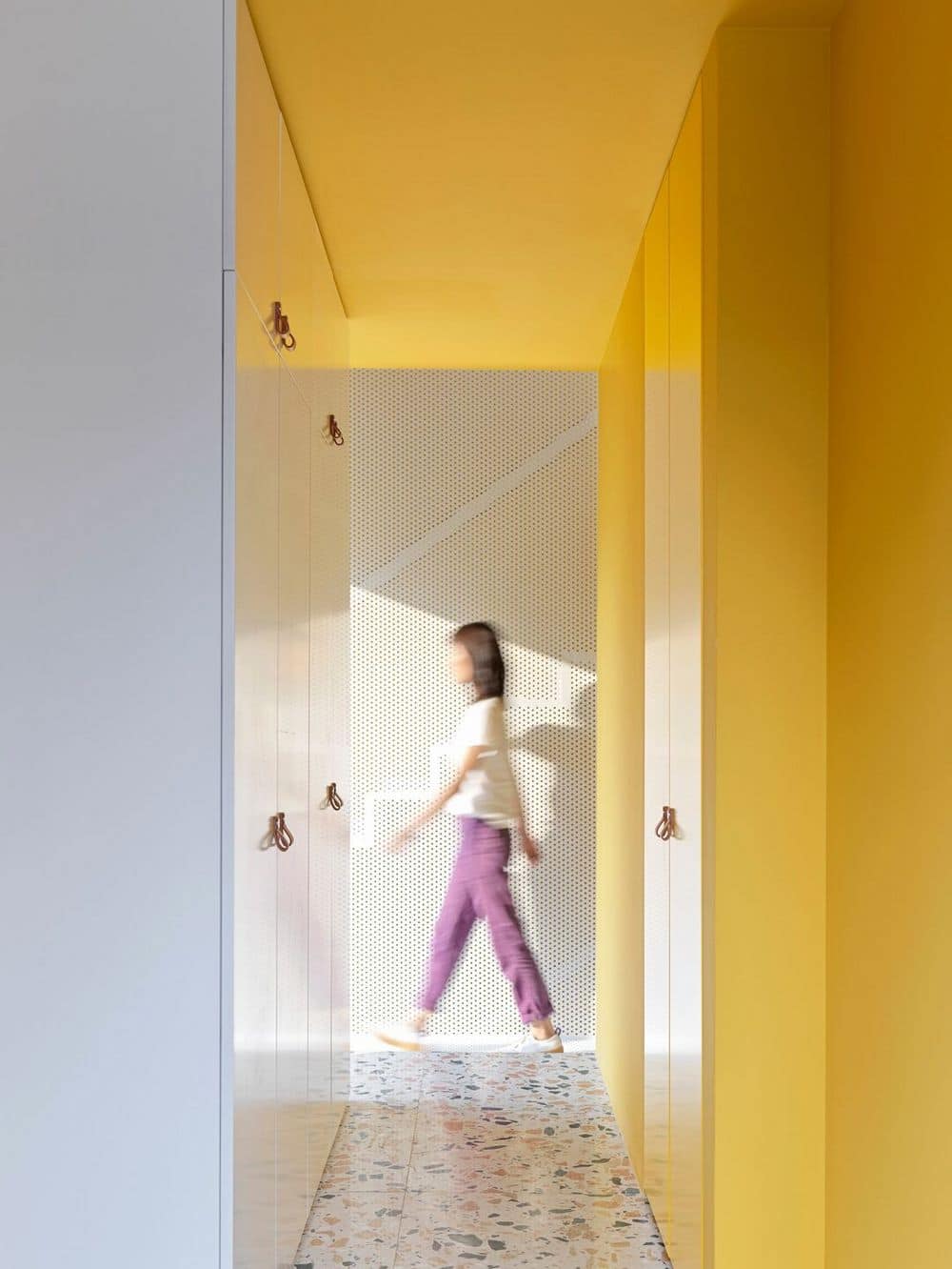 yellow duplex apartment, MDDM Studio