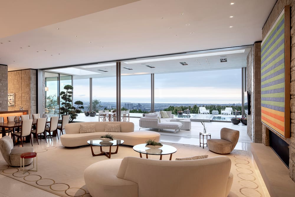 Breeze Blocks Residence, Beverly Hills by Kovac Design Studio