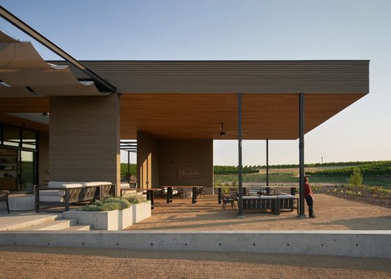GO’C Designs the New Tasting Room and Wine Garden for Alton Wines in Walla Walla, Washington