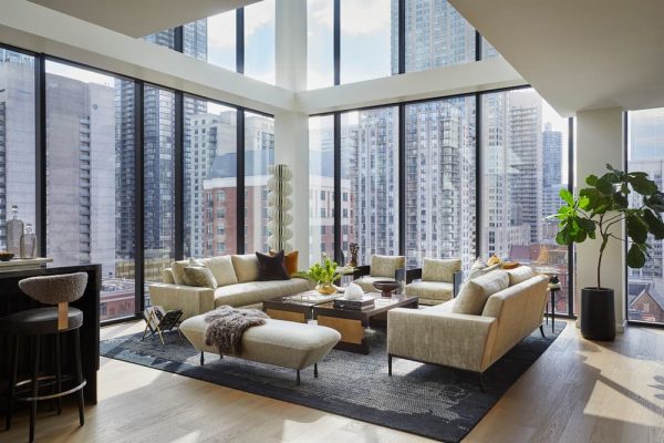 Modern Penthouse by Donna Mondi Interior Design