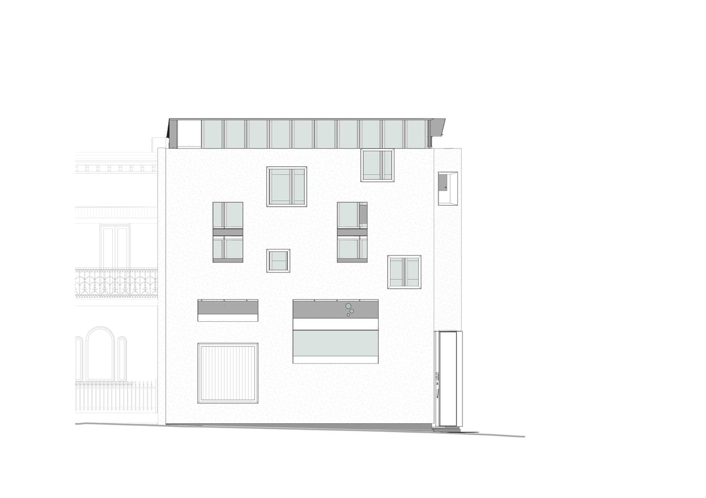 east elevation