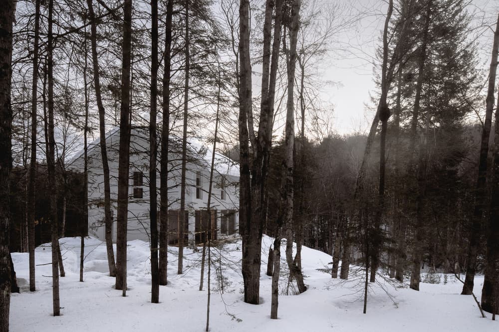 A Winter Home in the Canadian Forest