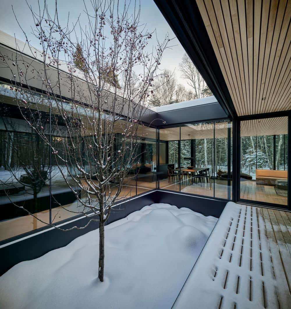 the inner courtyard, ACDF Architecture