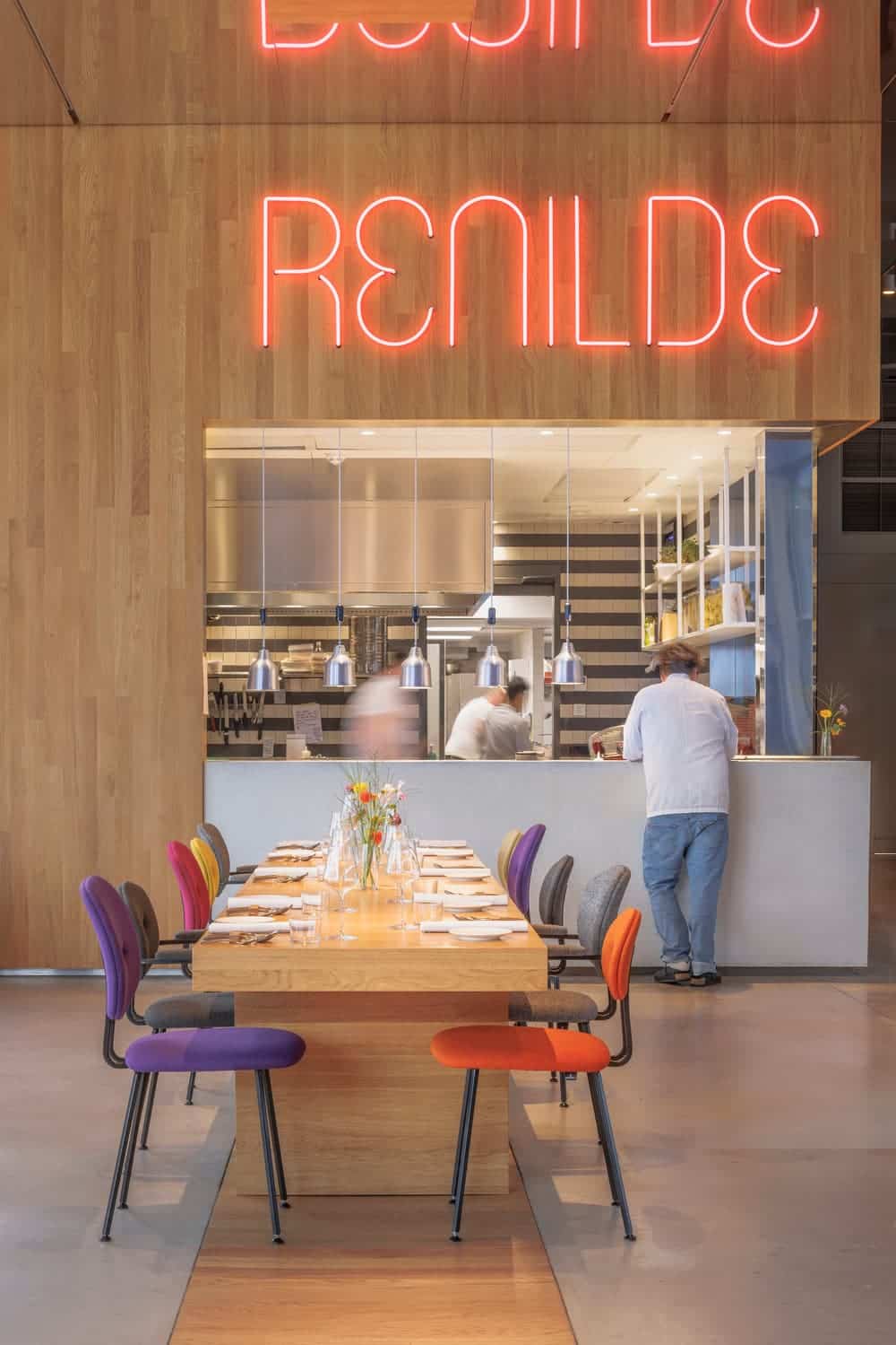 concrete designs Renilde Restaurant at Depot Boijmans van Beuningen