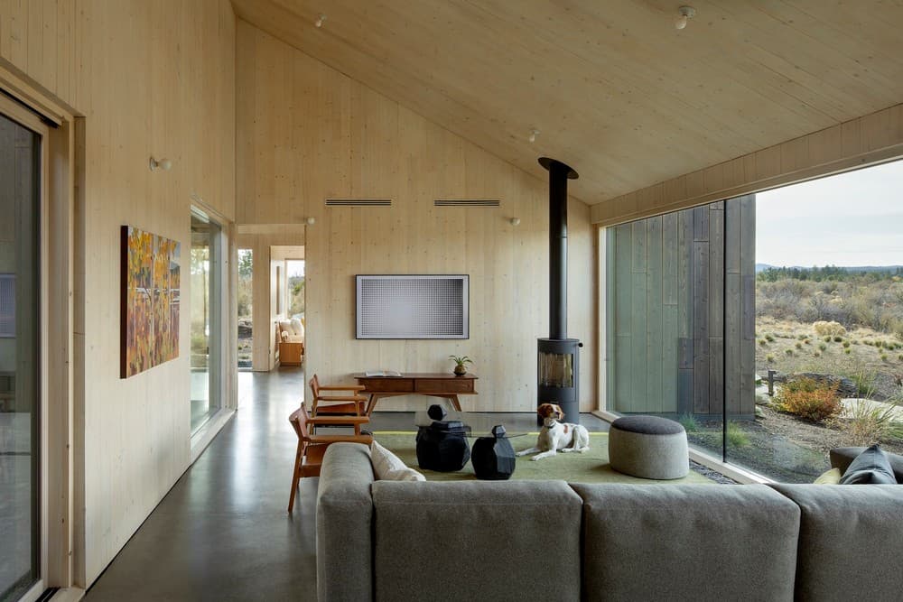living room, Mork-Ulnes Architects