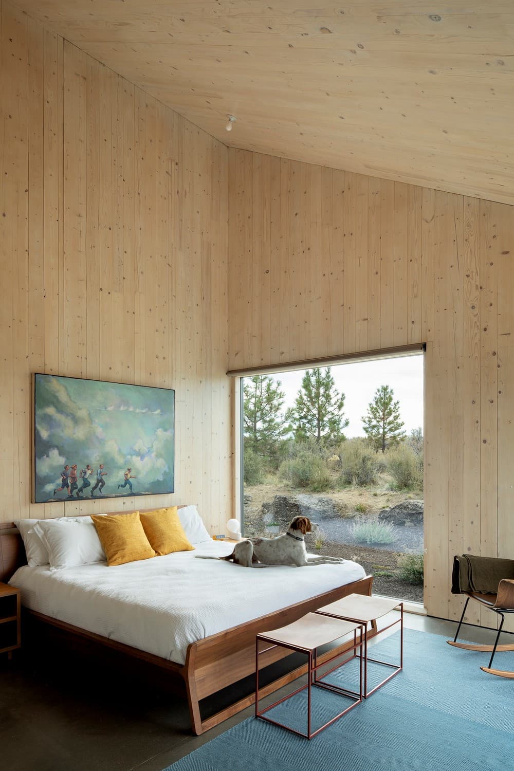 bedroom, Mork-Ulnes Architects