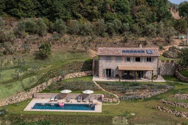 A Newly Built Country House In Original Umbrian Style