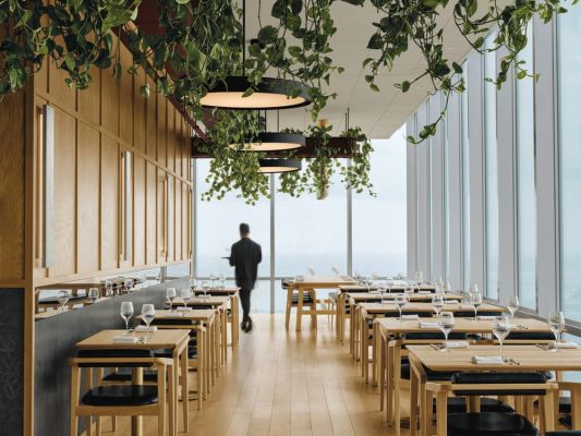 Modernist Elegance Meets Panoramic Views at Montreal’s New Culinary Destination