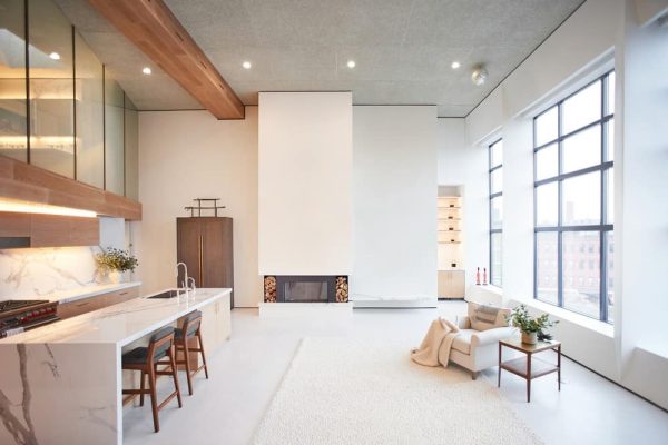 Oblique Figures Apartment, Boston / J.Roc Design