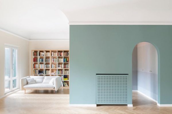 Arches and Patterns Apartment in Milan by PLUS ULTRA: a Blend of Abstraction and Decoration