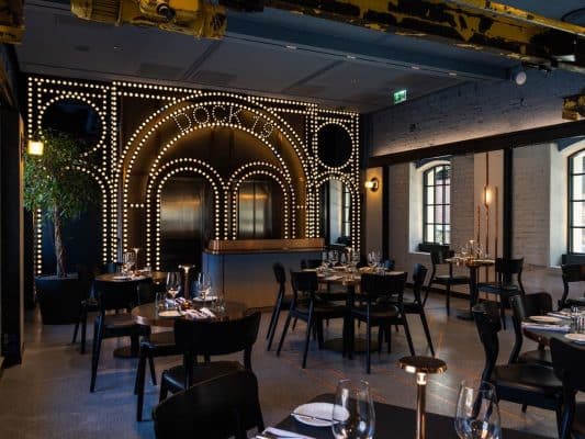 Boris Kudlicka with Partners Designed the Interiors of DOCK 19 Restaurant by Mateusz Gessler