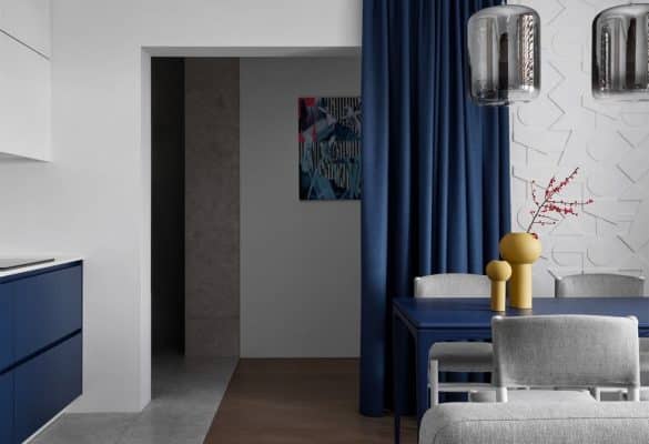 Alexander Tischler’s Colorful Family Apartment Design in Moscow